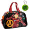 Avengers Marvel Handtasche Sporttasche Trainingstasche Schultertasche Tasche Reisetasche Sport Bag inkl. leuchtender Anhänger