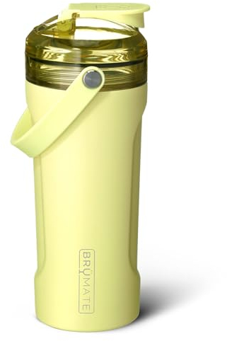 BrüMate MultiShaker Mixer-Shaker-Flasche, 100 % auslaufsicherer, isolierter Edelstahl, Pre-Workout- und Protein-Shaker-Flasche für das Fitnessstudio, 750 ml, Kaktusfeige