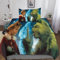 How The Grinch Stole Christmas Bettdeckenbezug,Christmas Geek Bettwäsche,deckenbezug,Bettwäsche,Kissenbezüge,Spannbetttücher,Weiche Wendebettwäsche Deckenbezug Mit,Reißverschluss Und KissenbezugSingle