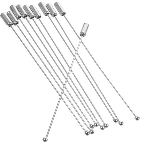 Operitacx 20St Mädchen-Ornamente Metall Tablett DIY Herren Mantel Mützen für Männer Anstecknadeln im Knopfloch Kopfstifte Hemdkragen Sicherheitsnadel kleines Metall Nadelkissen Braut Brosche