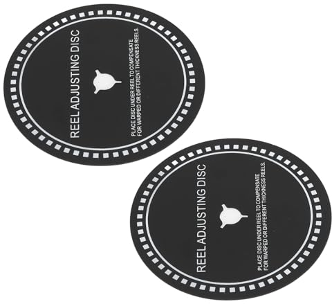 Nab HUB Adapter Spacer, 2 Stück, 82 mm, Nab HUB Adapter Abstandshalter für Revox Studer Revox, für Teac Spule auf Spule, Tonbandrekorder, kompatible professionelle Soundgeräte (0,7 mm)