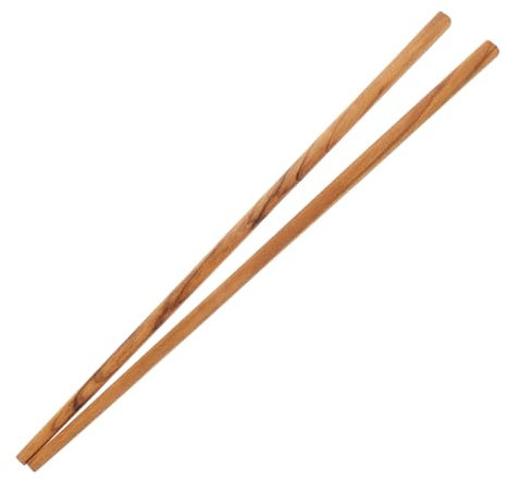 IMIKEYA 1 Paire De Baguettes En Bois D'Olivier Baguettes De Cuisine En Bois Hot Pot En Allongées Chinoises En Longues En