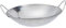 SECFOU Plancha De Acero Inoxidable Freidora Ninja Cocinando Sartén Hervir a Lento Caliente Multi Sartenes Antiadherentes Olla De Vapor Sartén Wok Fritura Con Acero Inoxidable Silver