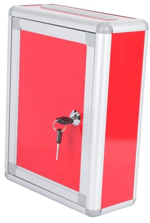Homoyoyo 1pezzi Cassetta Postale Pratica Cassetta Delle Lettere Professionale Dei Suggerimenti Utile Postale Robusta Facile Da Installare Chiave e Serratura