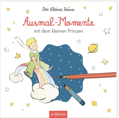 Ausmal-Momente mit dem kleinen Prinzen: Malbuch für alle „Der Kleine Prinz“-Fans