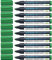 Schneider Maxx 293 Whiteboardmarker (Strichstärke: 2+5 mm, nachfüllbar) 10er Packung grün