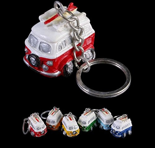 something different Porte-clés en forme de camping-car Mini Van - Différentes couleurs
