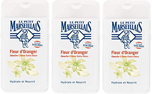 Le Petit Marseillais Duschgel mit Orangenblüten 3 x 250 ml aus Frankreich