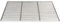 Massiver Grillrost 70 x 46 cm aus Edelstahl 6 mm rostfrei und elektropoliert