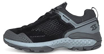 GARMONT Unisex - Erwachsene Outdoor Schuhe, Damen,Herren Sport- & Outdoorschuhe,Wechselfußbett,Trekkingschuhe,Wanderhalbschuhe,Black,43 EU / 9 UK
