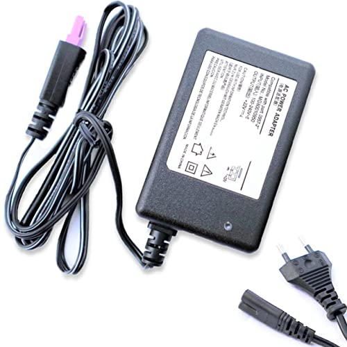 ENJOY-UNIQUE Cargador Adaptador de Corriente de Cable alimentación de CA 22v Compatible con Impresora HP Officejet 2620, Deskjet 1518 1010 1510 1512 2540 2542 Reemplaza Original 0957-2385