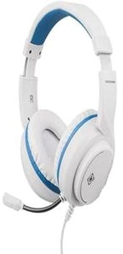 Deltaco GAM-127-W Kopfhörer/Headset mit Kabel, Gaming-Helm, Blau, Weiß