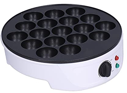 Takoyaki Maker,750 W Non-Stick Octopus Grill Tray 18 Löcher zweiseitige Heizung Küchen Elektrische Maschine für die Herstellung Japanischer Takoyaki Octopus Bällchen(#2)