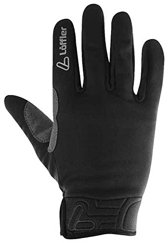 Löffler Ws Warm Handschuhe, Black, EU 7-7.5