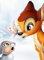 Grenric 5D DIY Bambi Diamant-Malerei-Set für Erwachsene und Kinder, Anime-Cartoon-Kreuzstich, voller runder Bohrer, Kristall-Strass-Stickerei, Bilder, Kunsthandwerk für Zuhause, Wanddekoration, 30,5 x