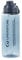 Lifeventure Gourde en Tritan de 2 litres pour randonnée, camping, sports de plein air, sans BPA, anti-fuite, couvercle à visser, avec mesures latérales du volume, bleu marine