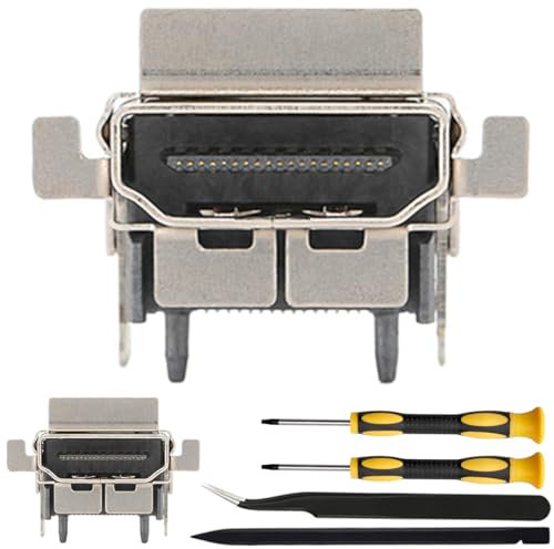 ZHUROUPU 2 Pacchetti Sostituzione della Porta della Porta HDMI per Xbox One S, Sostituzione del connettore del Jack per la Presa HDMI per la Console XSS per Xbox One S XSS