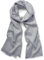 DKNY Damen Oversized Eyelash Fringe Scarf Modischer Schal, GRAU, Einheitsgröße