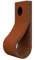Handles and more - 8 x Ledergriffe für Möbel - Cognac - Größe XS 12,6cm - inkl. 3 Schraubenfarben - Schrankgriffe Leder - Türgriffe Leder - Ledergriffe für Schuhschrank & Schublade - Lederschlaufen