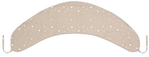 Totsy Baby Bezug für Seitenschläferkissen 190 cm mit Schnüren - Kissenbezug mit Reißverschluss Komfortkissenbezug für Body Pillow Oeko-Tex