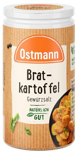 Ostmann Gewürze - Bratkartoffel Gewürzsalz | Pikant-salziges Gewürz für Kartoffelgerichte | 60 g in der Streudose