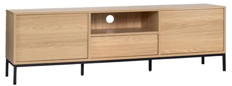 KLAST Mueble TV 160 en Madera Color Natural