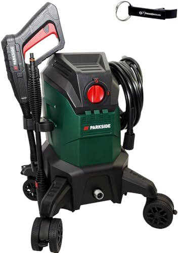 HEADNMORE® Parkside® Nettoyeur haute pression PHDF 150-420 l/h, 100 bar, 2000 W, avec porte-clés