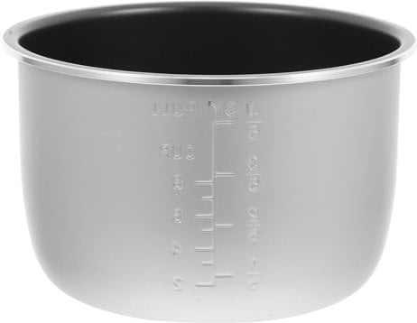 Gatuida Olla Interior Antiadherente De Cocina Eléctrica De Aleación De Aluminio para Olla Arrocera Repuesto Fácil De Limpiar para Cocinar Cocción Al Vapor Y Guisos Reuniones Familiares