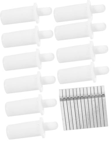 Holibanna 1 Satz Fensterladen Ersatzteile Fenstergitter Reparatur Fensterläden Plattenstift Plantagenfensterladen Kleines Lamellenfenster Fensterladen Set Fensterladen Lamellen