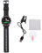 Keenso Baromètre de Plongée de 1,3 Pouce Smartwatch, Montre de Sport de Capteur de Profondeur, Notifications de Texte D'appel, pour la Natation, la Plongée en Apnée, la Plongée en Mer (Grey)