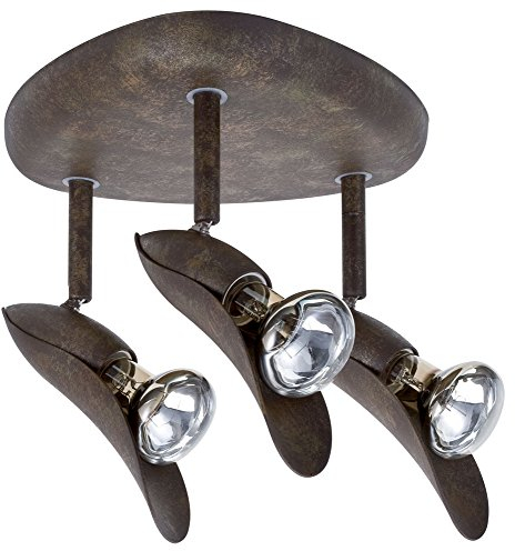 Paulmann 664.23 Spotlights Petunia Rondell 3x40W E14 Rusty Iron 230V Metall