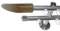 BASIT Gardinenstange 2 läufig Innenlauf Wandmontage 480cm lang Edelstahl Look I Gardinenstange doppelläufig Wandmontage Ø16mm mit Kappen I In 120-600cm verfügbar H80