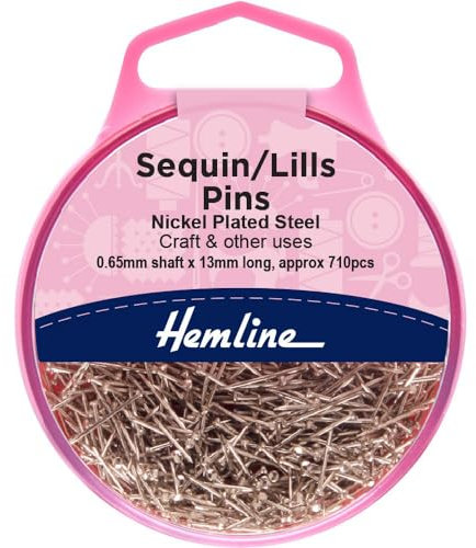 Hemline - Broches pour Sequins/Perles (13 mm, Lot de 710)