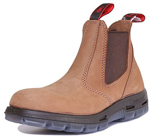 Redback UBCH Chelsea Boots Nubuck Crazy Horse aus Australien - 45 (UK 10.5) - braun