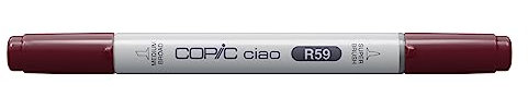 COPIC Ciao Marker Typ R - 59, Cardinal, vielseitiger Layoutmarker, mit einer mittelbreiten und einer Brush-Spitze