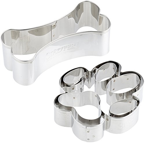 Städter Cortador de Galletas, Acero Inoxidable, Plata, Pack de 1 Unidad