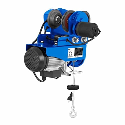 MSW - Laufkatze PROCAT 300-550 Watt - bis zu 300 kg Hebeleistung - Stromaufnahme 230 V/5,1 A - Elektromotor mit 200 Watt - Kabelzugentlastung