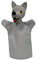 MUBRNO 22868A Wolf 28cm, Handpuppe, Mehrfarbig