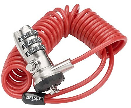 DELSEY PARIS - Accessory - Cadenas Souple - 5x3x2 cm - XS - Rouge