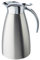 APS Isolierkanne „Advanced“, Kaffeekanne für alle gängigen Kaffeeautomaten, Ø 10,5 cm, H: 18 cm, doppelwandiger Edelstahl, für heiße und kalte Getränke, spülmaschinengeeignet, 5 Tassen/0,6 Liter