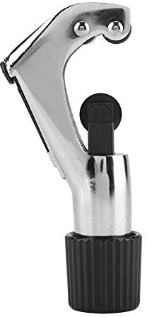 Fdit Coupe-tube réglable avec lame circulaire Compatible avec tubes en cuivre/aluminium/PVC 6-42 mm
