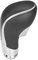 ConBlom Auto Schaltknauf Ersatz für Opel Vauxhall Insignia Astra J Mokka 2009-2017, Schaltknaufkopf Automatik Schalthebel, Schwarz mit Silber