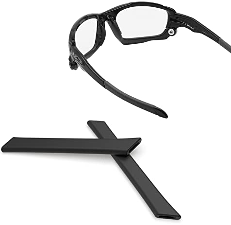 ThunderClap Chaussettes de rechange pour lunettes de soleil Oakley Split Jacket/Split Jacket Vented, Noir , Split Jacket/Split Jacket Vented