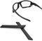 ThunderClap Chaussettes de rechange pour lunettes de soleil Oakley Split Jacket/Split Jacket Vented, Noir , Split Jacket/Split Jacket Vented