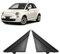 Fiat 500 Außenspiegel-Flaggen-Formteil Spiegelflaggen-Abdeckungs-Formteil Linke Fahrer- und Rechte Beifahrerseite Kompatibel mit 2012–2017 Fiat 500 Ersatz 1SH16KX7AA 1SH17KXAA