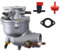 RYTIME Carburatore 390323 compatibile per Briggs & Stratton 398170 394228 299169 7HP 8HP 9HP motore orizzontale 170412 190432 190400 190412 194412 194415 1954415 23 19 5431 195432 195435 Tagliaerba