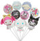 Geburtstagsdeko Folienballon Set, Cartoon Luftballon Geburtstag Kinder, Kindergeburtstag Ballon Dekoration, Geburtstagsparty Ballon, Ballon Party Deko für Kinder.