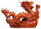 BESPORTBLE Hölzerner Drache Chinesischer Tierkreiszeichenfiguren Drache Statuen Geformte Chinesischer Drache Handwerk Drachenstatue Jahr des Drachen Statue Tierstatue Hölze Drachenfiguren 2024