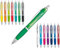 Schmalz® 100 Stück Personalisierbarer Kunststoff Kugelschreiber mit UV Druck Werbung/Logo/Text/Nachricht/Abschlussfeier/Messe blaue Tinte (100)