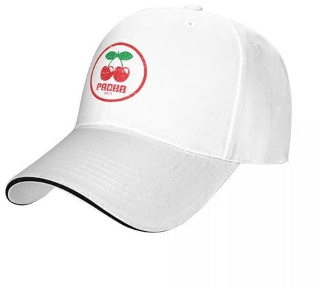QFLLQLFF Pacha Ibiza Gorra de béisbol cherryCap desgastada Gorras de béisbol para Mujeres Hombres